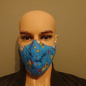 Reuseable Adult Face Mask With Pocket for filter